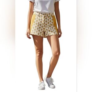 Viscap Retro Print Shorts Size 4